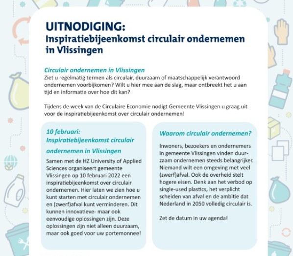 Online inspiratiesessie circulair ondernemen