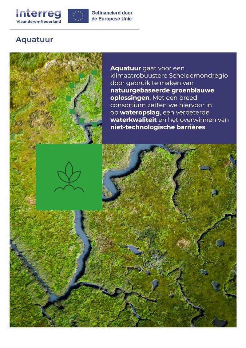 Aquatuur: Start onderzoek in Moerbekepolder